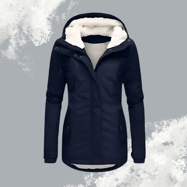 Eva® | Waterdichte winterjas met voering en capuchon voor dames