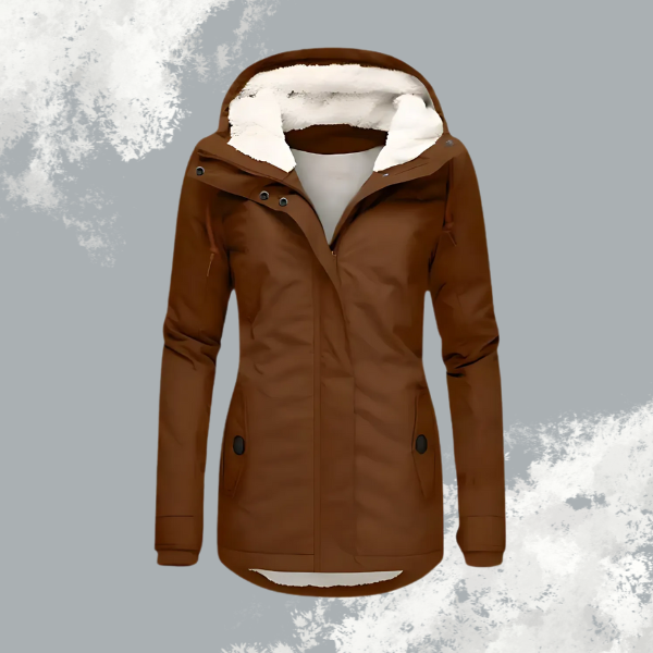 Eva® | Waterdichte winterjas met voering en capuchon voor dames