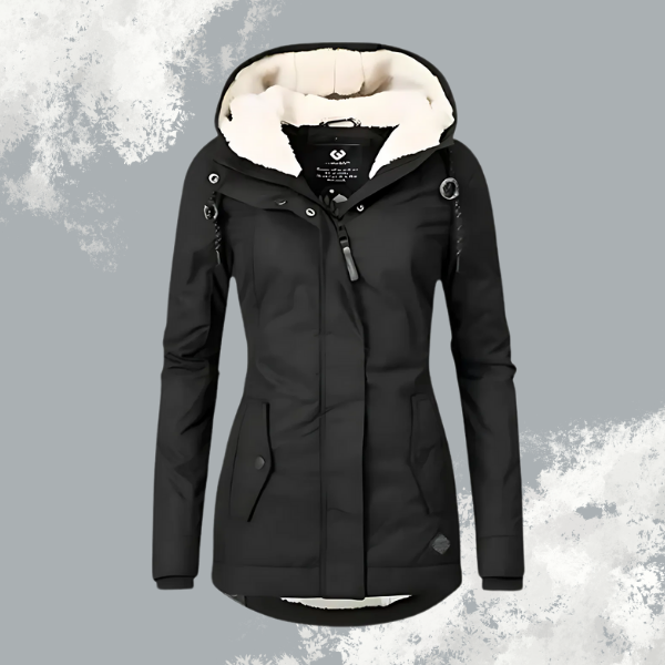 Eva® | Waterdichte winterjas met voering en capuchon voor dames