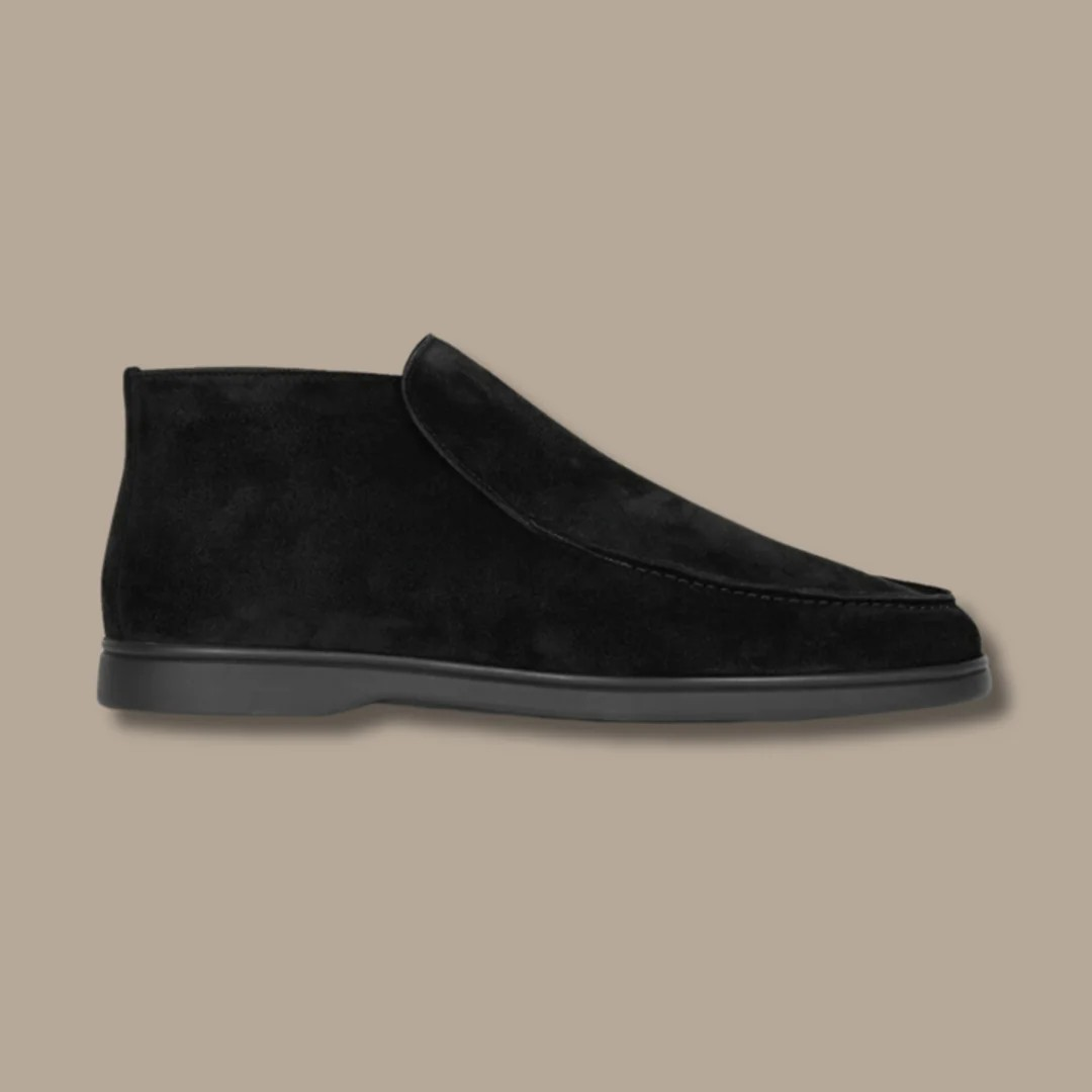 Comfortabele loafers van suède voor heren