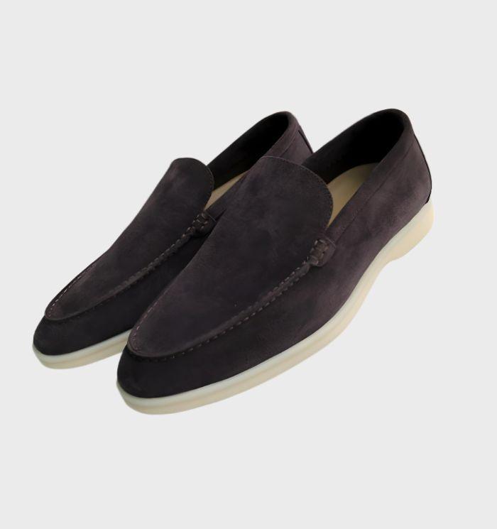 Levy - Super stijlvolle en comfortabele leren loafers suede mannen - Sky-Sense