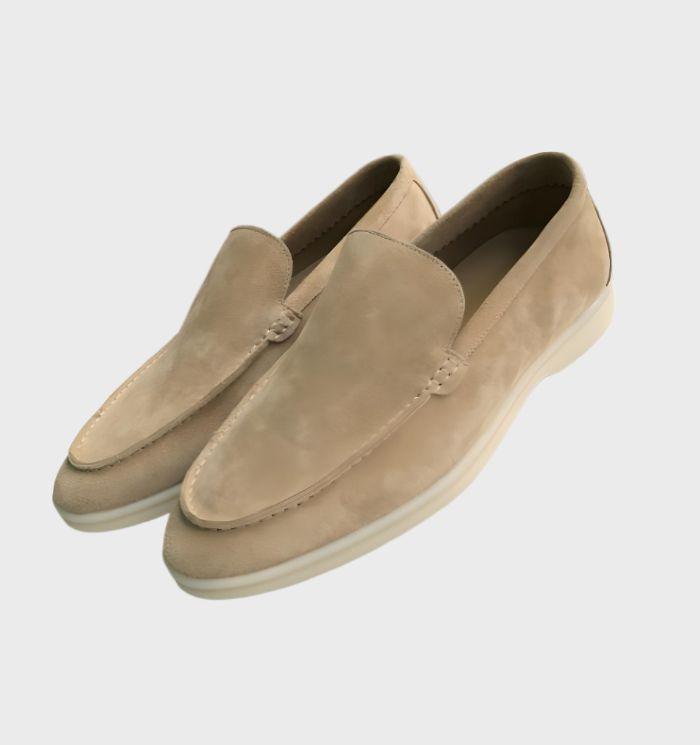 Levy - Super stijlvolle en comfortabele leren loafers suede mannen - Sky-Sense